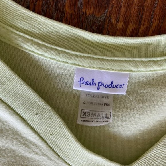 Bundle 6 * FRESH PRODUCE * 5 s/s T-SHIRTS + 1 slvls TANK * XS / S / M * SUMMER - Picture 13 of 15